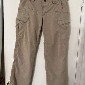 5.11 womens tactical women stryke pants, Size 12 Regular, Color Khaki